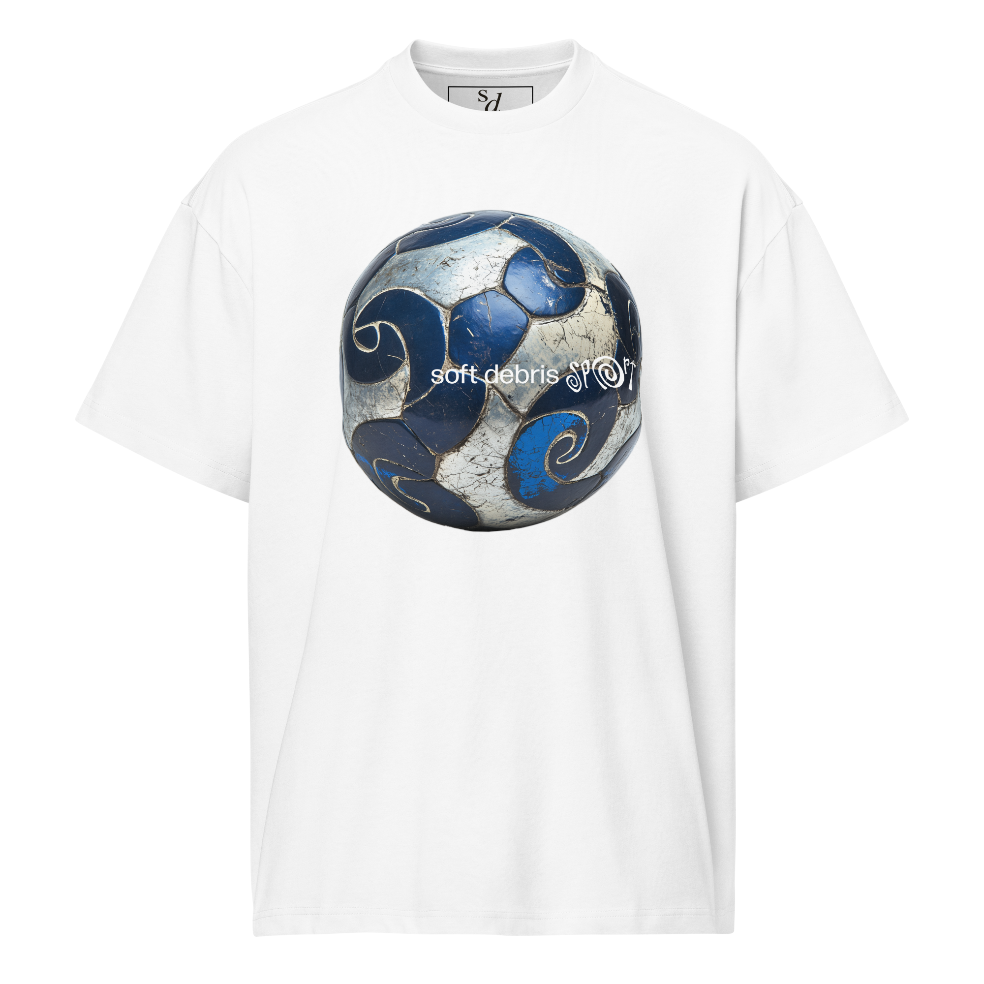 soft debris sport tee (mussel shell)